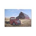 Picture of Red Wooden Barn _GroupedProduct_Rectangle_Landscape_Canvas_