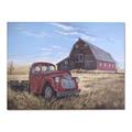Picture of Red Wooden Barn _GroupedProduct_Rectangle_Landscape_Canvas_