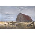Picture of Wooden Fence _GroupedProduct_Rectangle_Landscape_Canvas_
