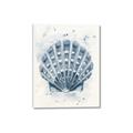 Picture of Blue Seashell _GroupedProduct_Rectangle_Portrait_Canvas_