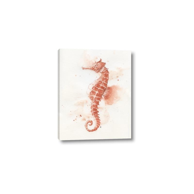 Picture of Coral Seahorse _GroupedProduct_Rectangle_Portrait_Canvas_