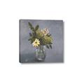 Picture of Drinking Glass With Flower _GroupedProduct_Square_Canvas_