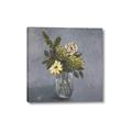 Picture of Drinking Glass With Flower _GroupedProduct_Square_Canvas_