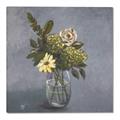 Picture of Drinking Glass With Flower _GroupedProduct_Square_Canvas_