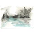 Picture of Icy Creek II _GroupedProduct_Rectangle_Landscape_Canvas_