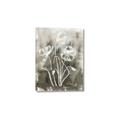 Picture of Brown & White Flower I  _GroupedProduct_Rectangle_Portrait_Canvas_