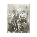 Picture of Brown & White Flower I  _GroupedProduct_Rectangle_Portrait_Canvas_