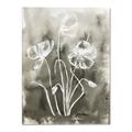 Picture of Brown & White Flower I  _GroupedProduct_Rectangle_Portrait_Canvas_