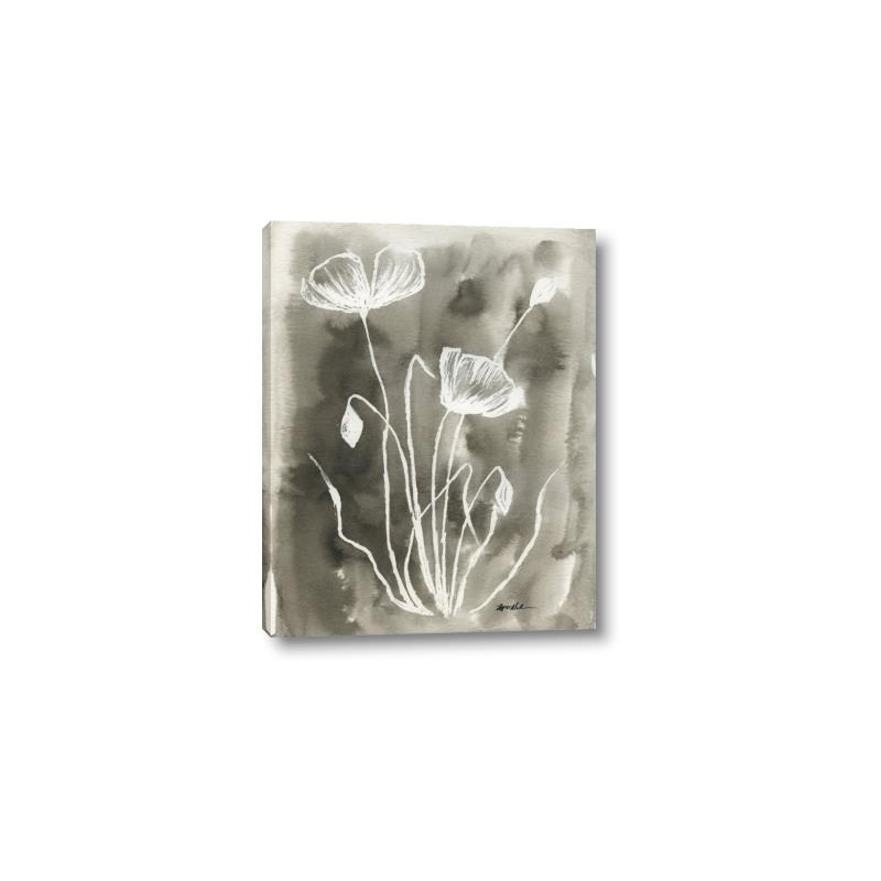 Picture of Brown & White Flower II _GroupedProduct_Rectangle_Portrait_Canvas_