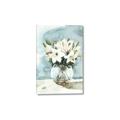 Picture of Flower In Glass Jar _GroupedProduct_Rectangle_Portrait_Canvas_