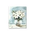 Picture of Flower In Glass Jar _GroupedProduct_Rectangle_Portrait_Canvas_