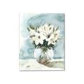 Picture of Flower In Glass Jar _GroupedProduct_Rectangle_Portrait_Canvas_