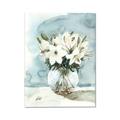 Picture of Flower In Glass Jar _GroupedProduct_Rectangle_Portrait_Canvas_