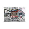 Picture of Centre Ville Café II _GroupedProduct_Rectangle_Landscape_Canvas_