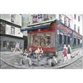 Picture of Centre Ville Café II _GroupedProduct_Rectangle_Landscape_Canvas_