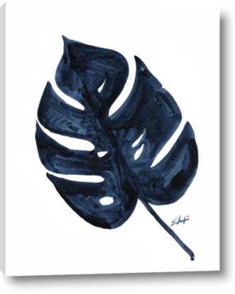 Picture of Blue Tropical Leaf I