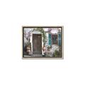 Picture of Door Arched Flower _GroupedProduct_Rectangle_Landscape_Canvas_Framed_