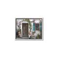 Picture of Door Arched Flower _GroupedProduct_Rectangle_Landscape_Canvas_Framed_