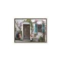 Picture of Door Arched Flower _GroupedProduct_Rectangle_Landscape_Canvas_Framed_