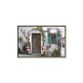 Picture of Door Arched Flower _GroupedProduct_Rectangle_Landscape_Canvas_Framed_
