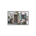 Picture of Door Arched Flower _GroupedProduct_Rectangle_Landscape_Canvas_Framed_