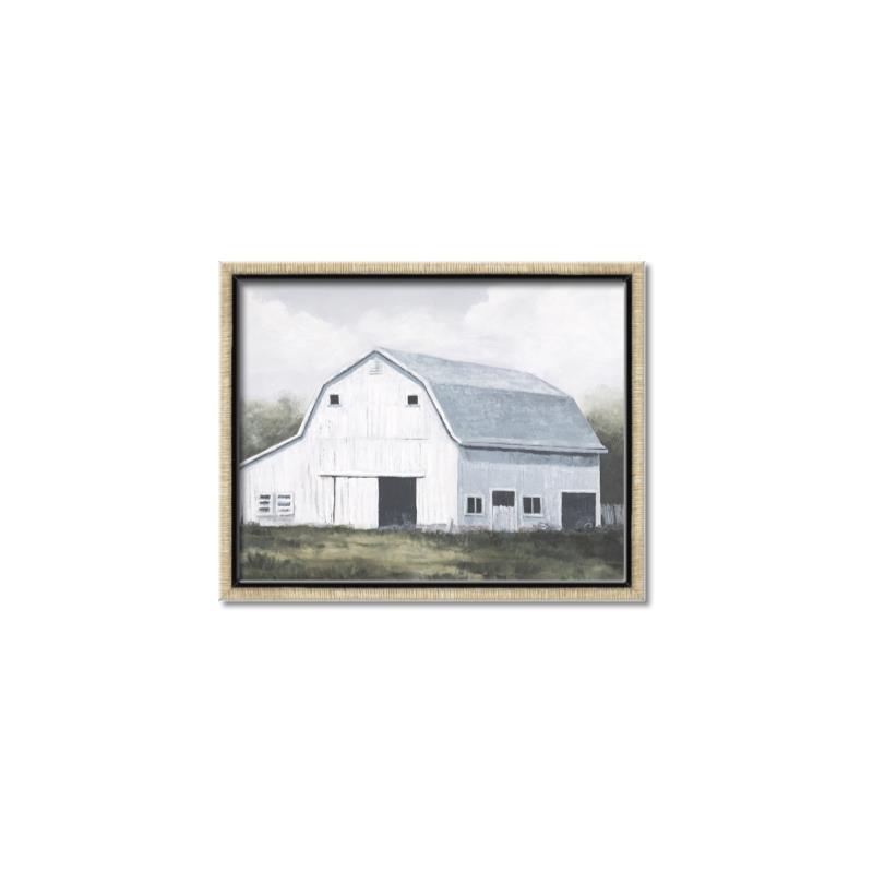 Picture of Barn Field  _GroupedProduct_Rectangle_Landscape_Canvas_Framed_