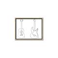 Picture of Guitar _GroupedProduct_Rectangle_Landscape_Canvas_Framed_