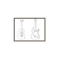 Picture of Guitar _GroupedProduct_Rectangle_Landscape_Canvas_Framed_