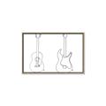 Picture of Guitar _GroupedProduct_Rectangle_Landscape_Canvas_Framed_