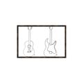 Picture of Guitar _GroupedProduct_Rectangle_Landscape_Canvas_Framed_