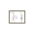 Picture of Saxophone _GroupedProduct_Rectangle_Landscape_Canvas_Framed_