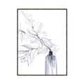 Picture of Flowering Tree Twigs I _GroupedProduct_Rectangle_Portrait_Canvas_Framed_