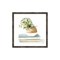 Picture of Pot On The Books I _GroupedProduct_Square_Canvas_Framed_