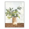 Picture of Potted Greens II _GroupedProduct_Rectangle_Portrait_Canvas_Framed_