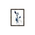Picture of Blue Leaves III _GroupedProduct_Rectangle_Portrait_Canvas_Framed_