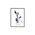 Picture of Blue Leaves III _GroupedProduct_Rectangle_Portrait_Canvas_Framed_