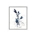 Picture of Blue Leaves III _GroupedProduct_Rectangle_Portrait_Canvas_Framed_