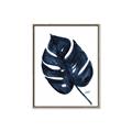 Picture of Blue Tropical Leaf I _GroupedProduct_Rectangle_Portrait_Canvas_Framed_