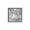 Picture of Beautiful Flower In Jar _GroupedProduct_Square_Canvas_Framed_