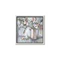 Picture of Beautiful Flower In Jar _GroupedProduct_Square_Canvas_Framed_
