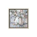 Picture of Beautiful Flower In Jar _GroupedProduct_Square_Canvas_Framed_