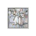 Picture of Beautiful Flower In Jar _GroupedProduct_Square_Canvas_Framed_