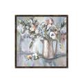 Picture of Beautiful Flower In Jar _GroupedProduct_Square_Canvas_Framed_