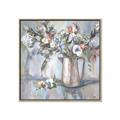 Picture of Beautiful Flower In Jar _GroupedProduct_Square_Canvas_Framed_