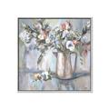 Picture of Beautiful Flower In Jar _GroupedProduct_Square_Canvas_Framed_