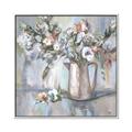 Picture of Beautiful Flower In Jar _GroupedProduct_Square_Canvas_Framed_