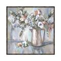 Picture of Beautiful Flower In Jar _GroupedProduct_Square_Canvas_Framed_