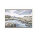 Picture of Lake Field _GroupedProduct_Rectangle_Landscape_Canvas_Framed_