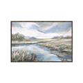 Picture of Lake Field _GroupedProduct_Rectangle_Landscape_Canvas_Framed_