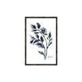 Picture of Blue Leaves IV _GroupedProduct_Rectangle_Portrait_Canvas_Framed_